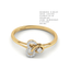 The "Infinitum" Twist Diamond Ring