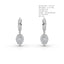Marquise Halo Dangle Earrings