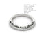 Filigree Scroll Diamond-Lined Band