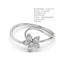 Lily of the Valley Blossom Diamond Ring