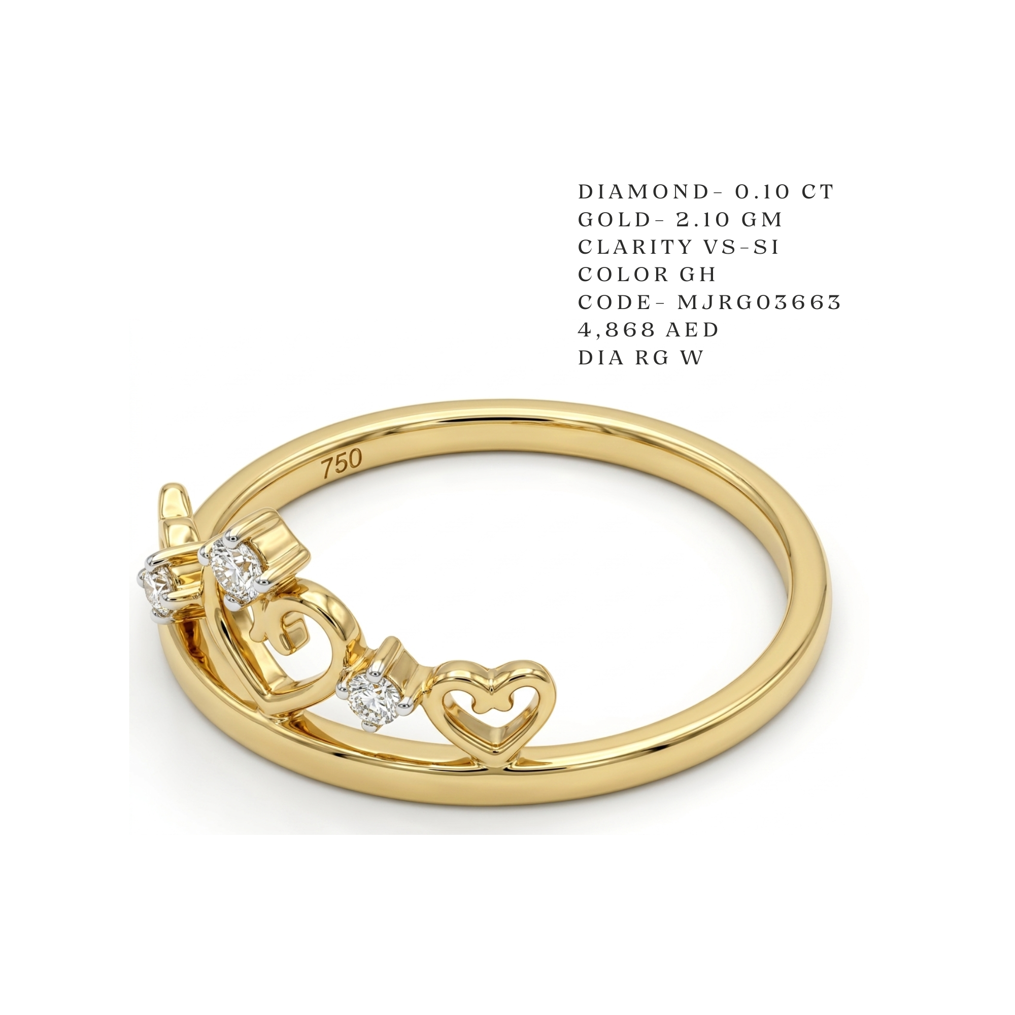 Regal Tiara Diamond Crown Ring