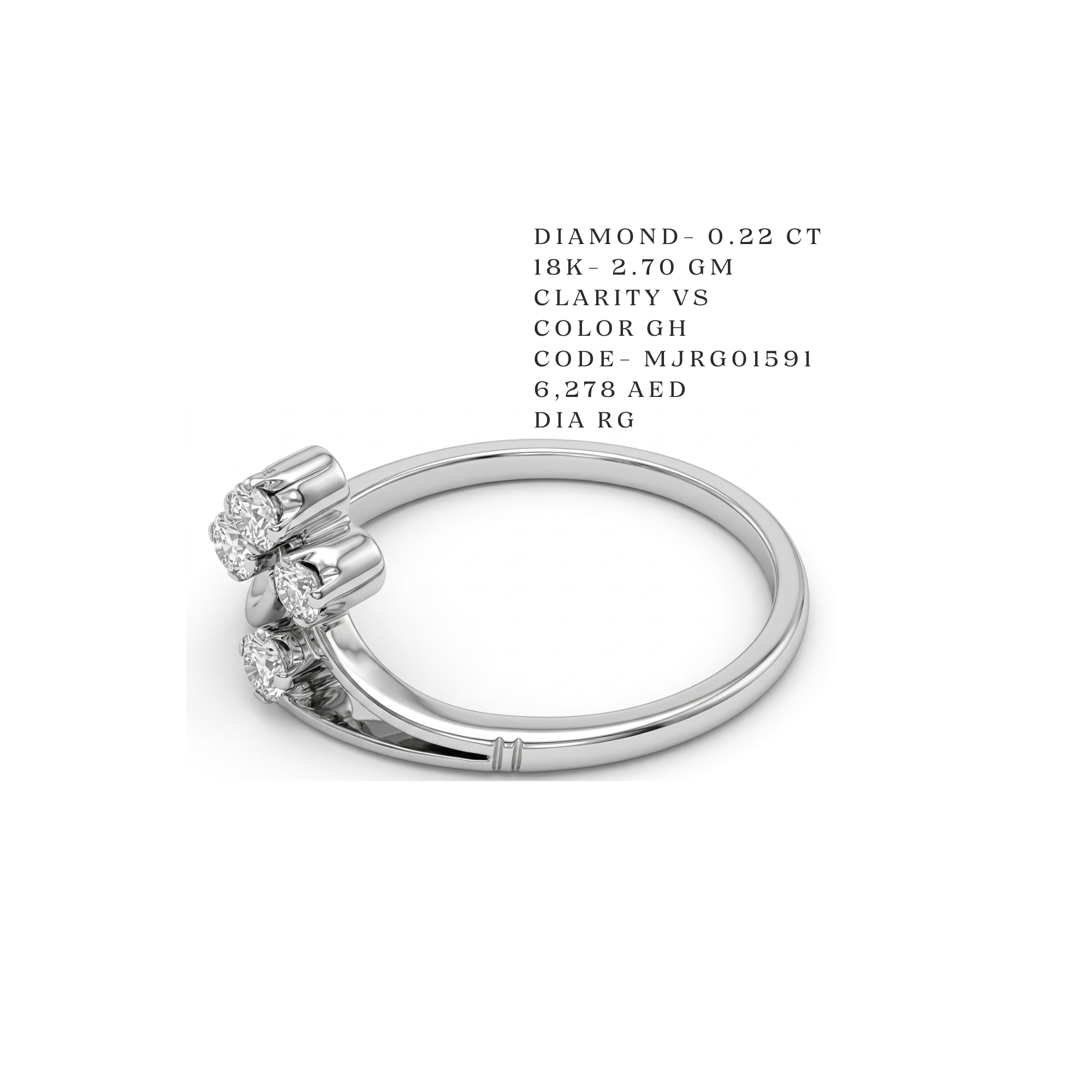 The Aurelia Tiara Diamond Ring
