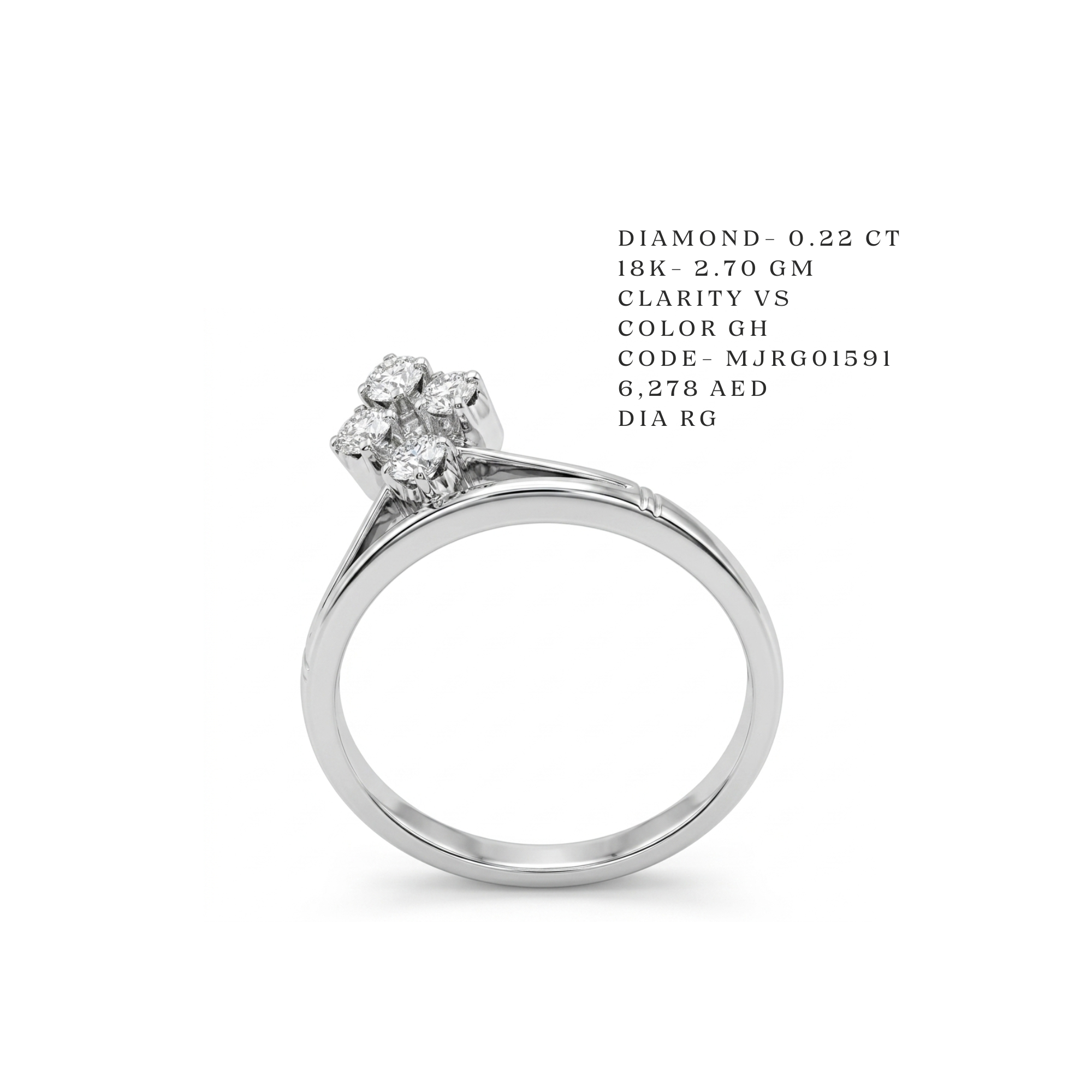 The Aurelia Tiara Diamond Ring