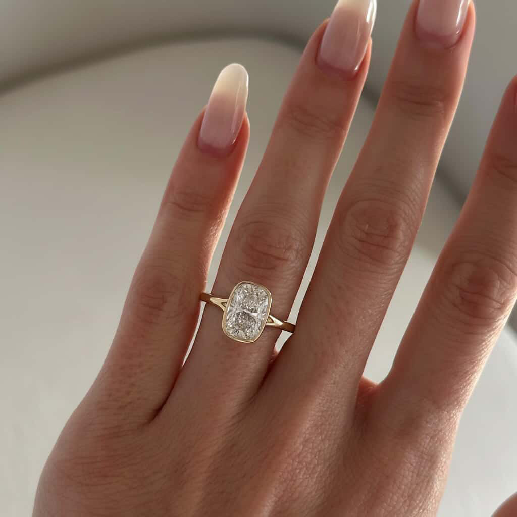 Bezel Radiant Ring Secondary image