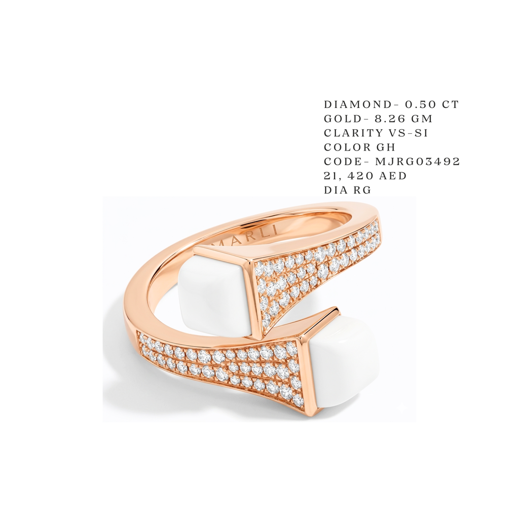 Cleopatra Pavé Wrap Ring