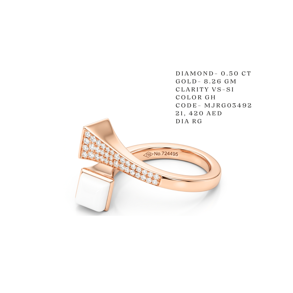 Cleopatra Pavé Wrap Ring