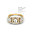 Triumphant Three-Stone Baguette Ring