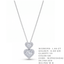 Sweetheart Tiered Diamond Necklace
