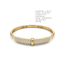 Pavé Dome Center-Band Bangle