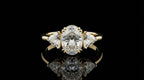 Celine Oval & Trillion Ring