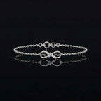 Infinity Diamond Bracelet