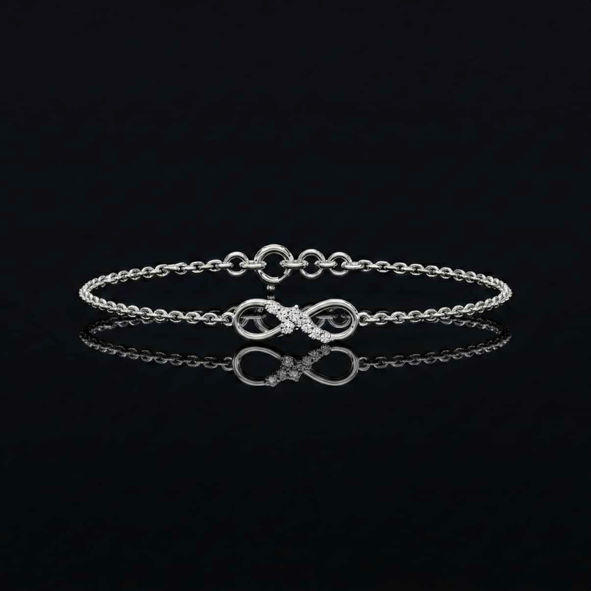 Infinity Diamond Bracelet