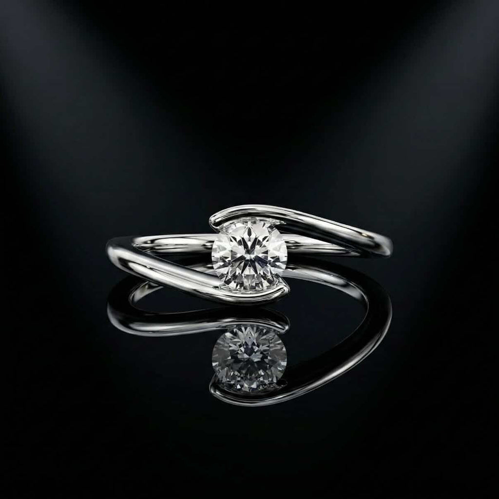 Serenity Solitaire Ring
