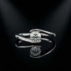 Serenity Solitaire Ring