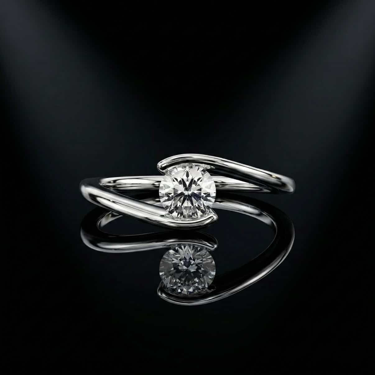 Serenity Solitaire Ring