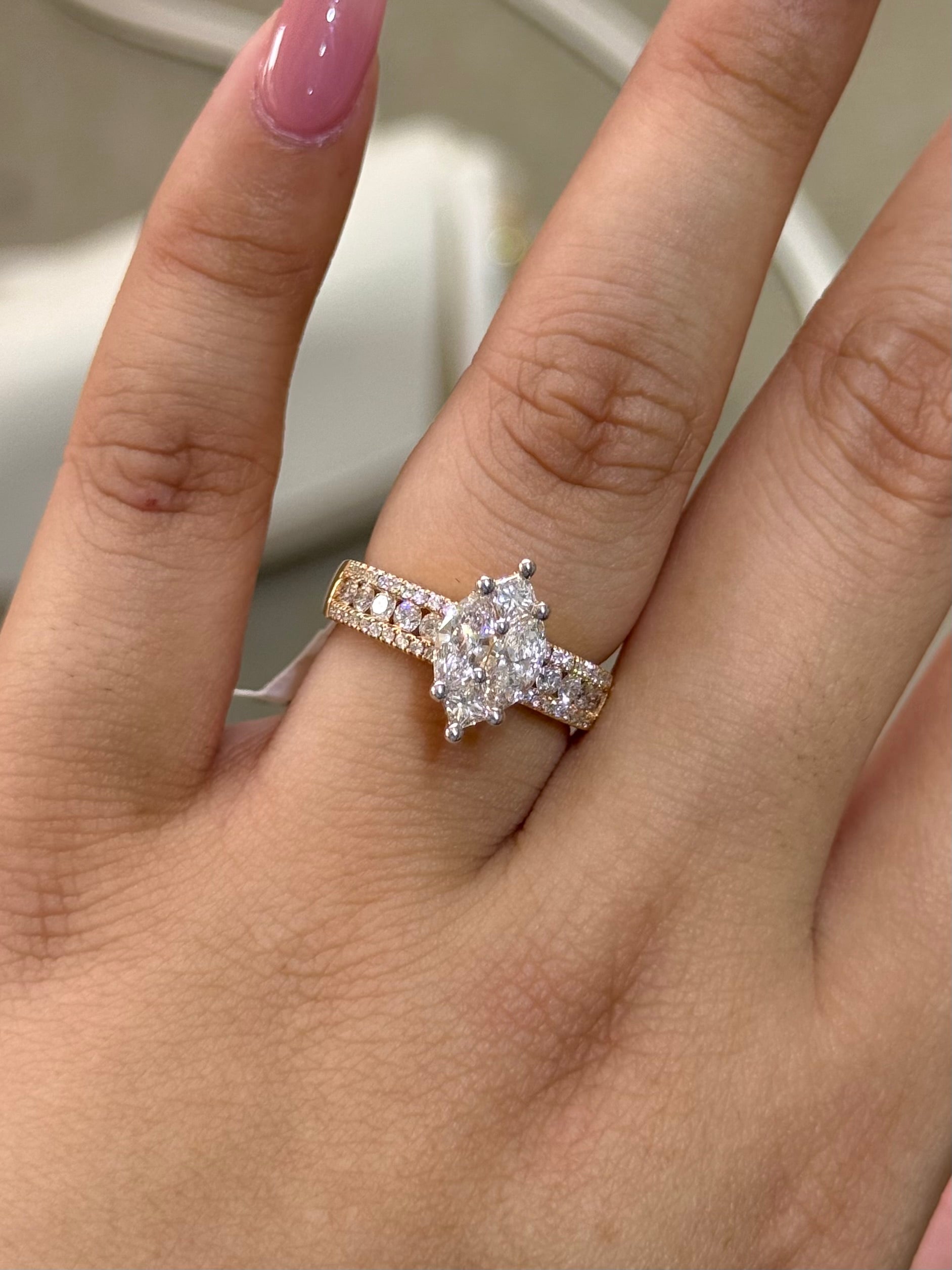 Trinity Two Tone Ring