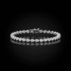 4.8 Carat Pear Tennis Bracelet