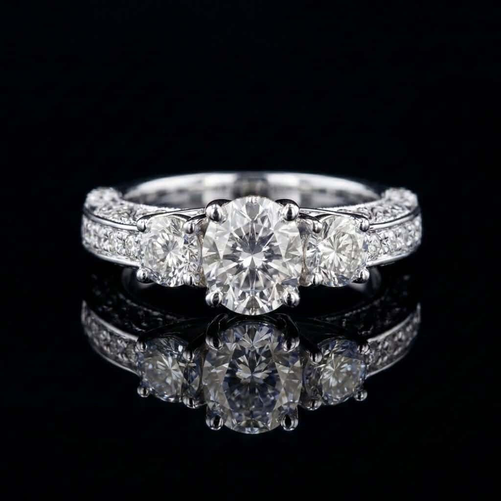 Pavé Empress Ring
