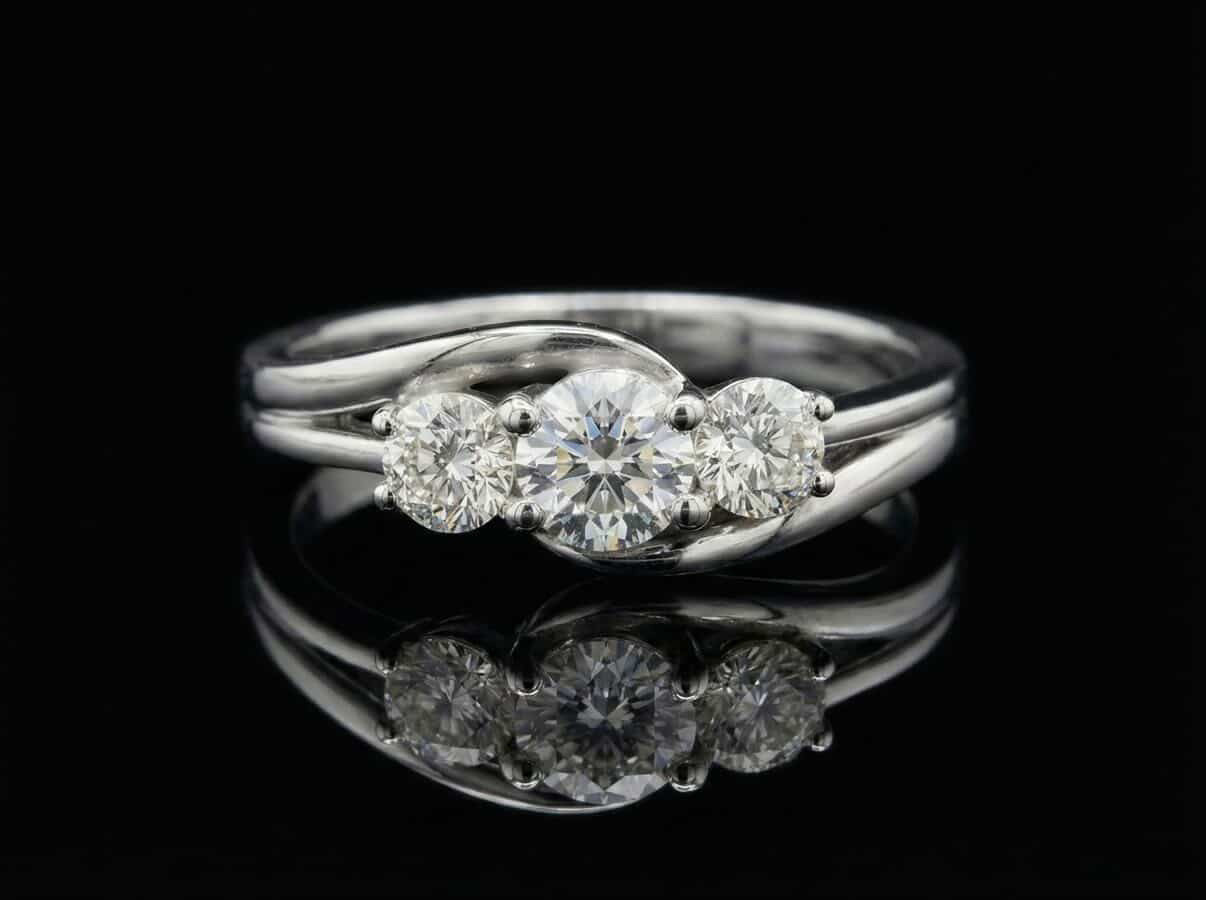 Round Trinity Ring