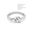 The Selene Crescent Moon & Star Ring