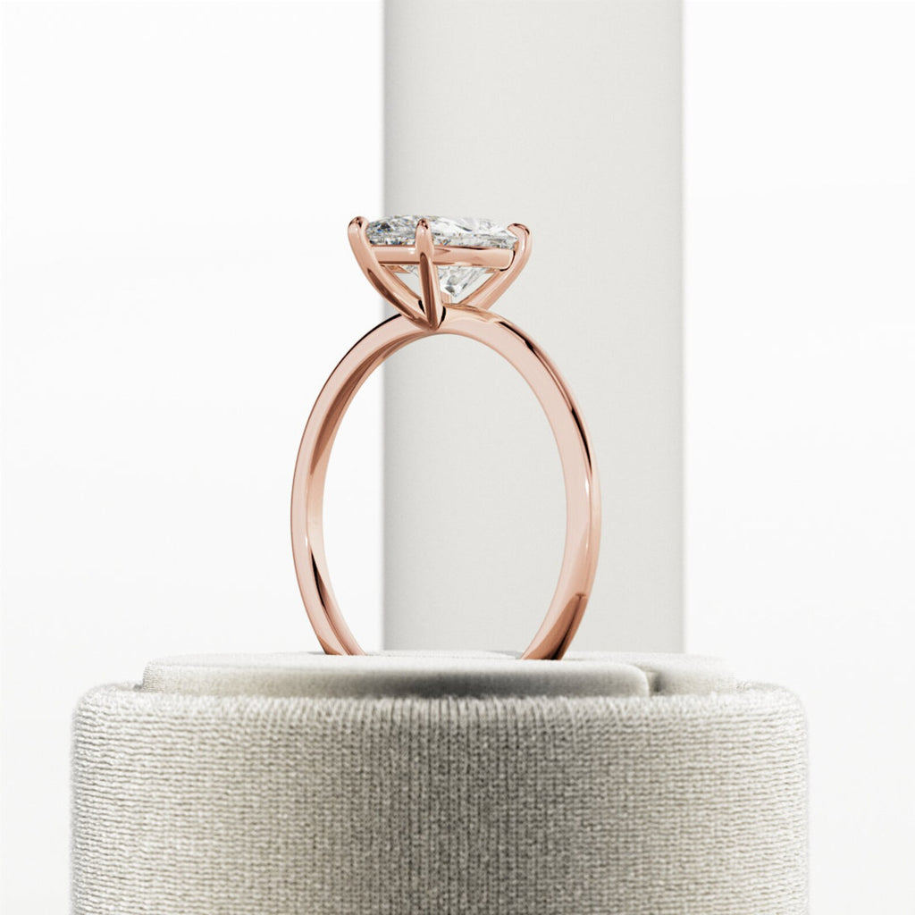 Eden Pear Solitaire Ring