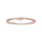 4.8 Carat Pear Tennis Bracelet
