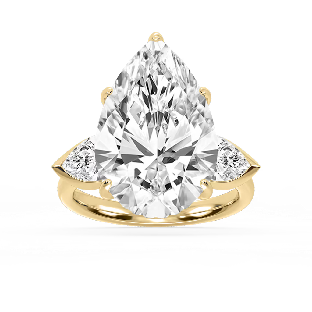 Lumina Three Pear Ring