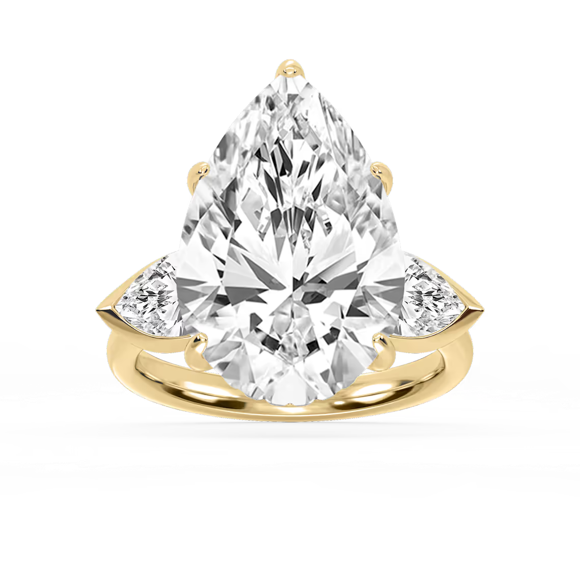 Lumina Three Pear Ring