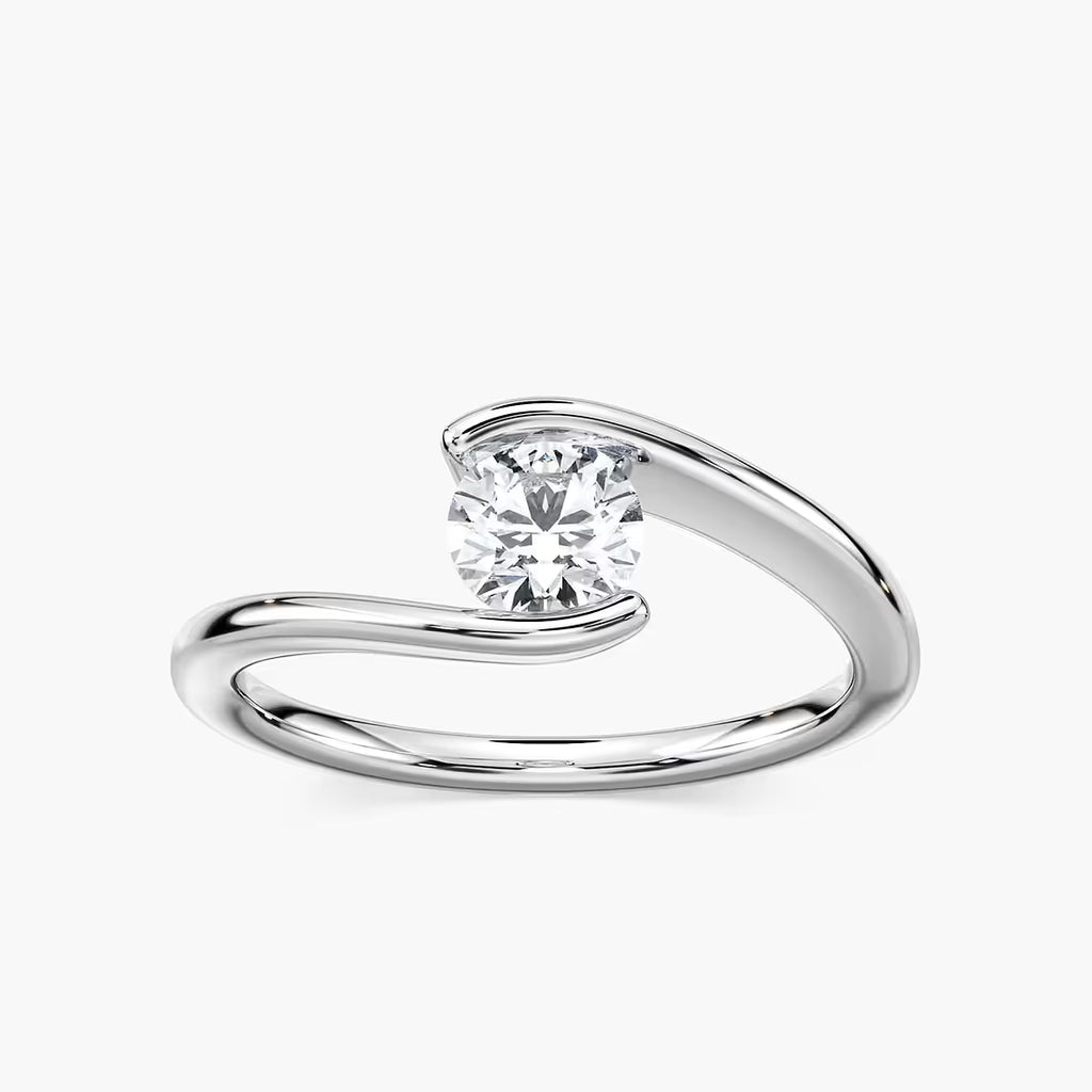 Serenity Solitaire Ring