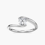 Serenity Solitaire Ring