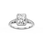 Chevron Bezel Ring