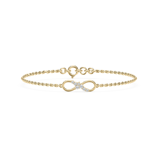 Infinity Diamond Bracelet Secondary image