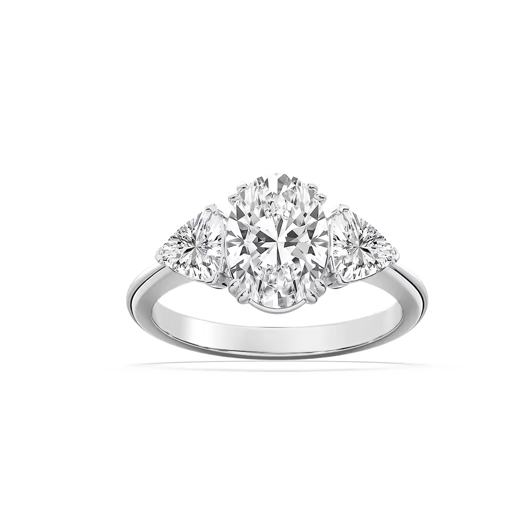 Celine Oval & Trillion Ring