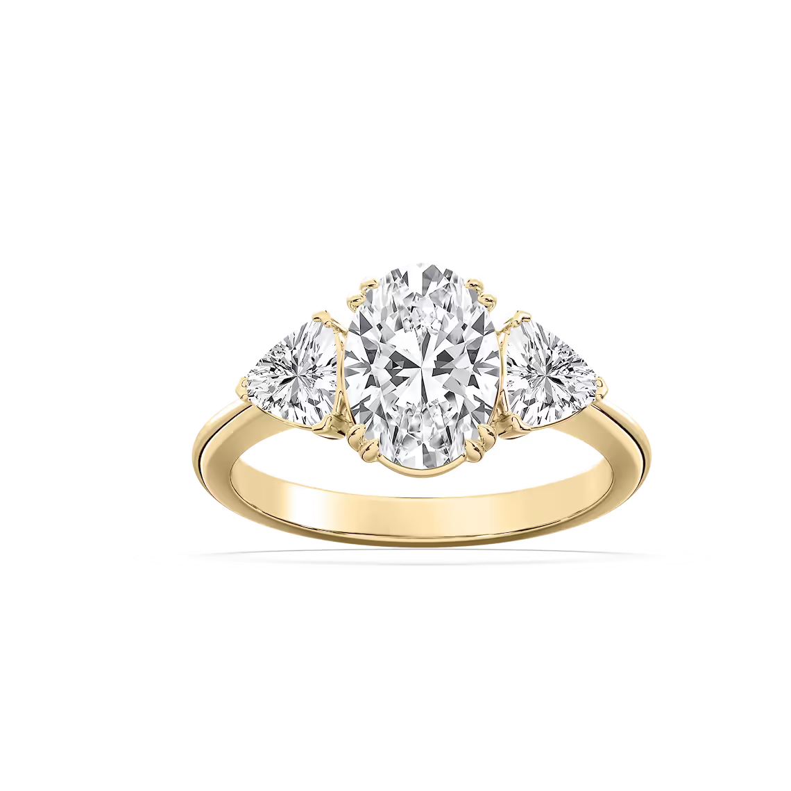 Celine Oval & Trillion Ring