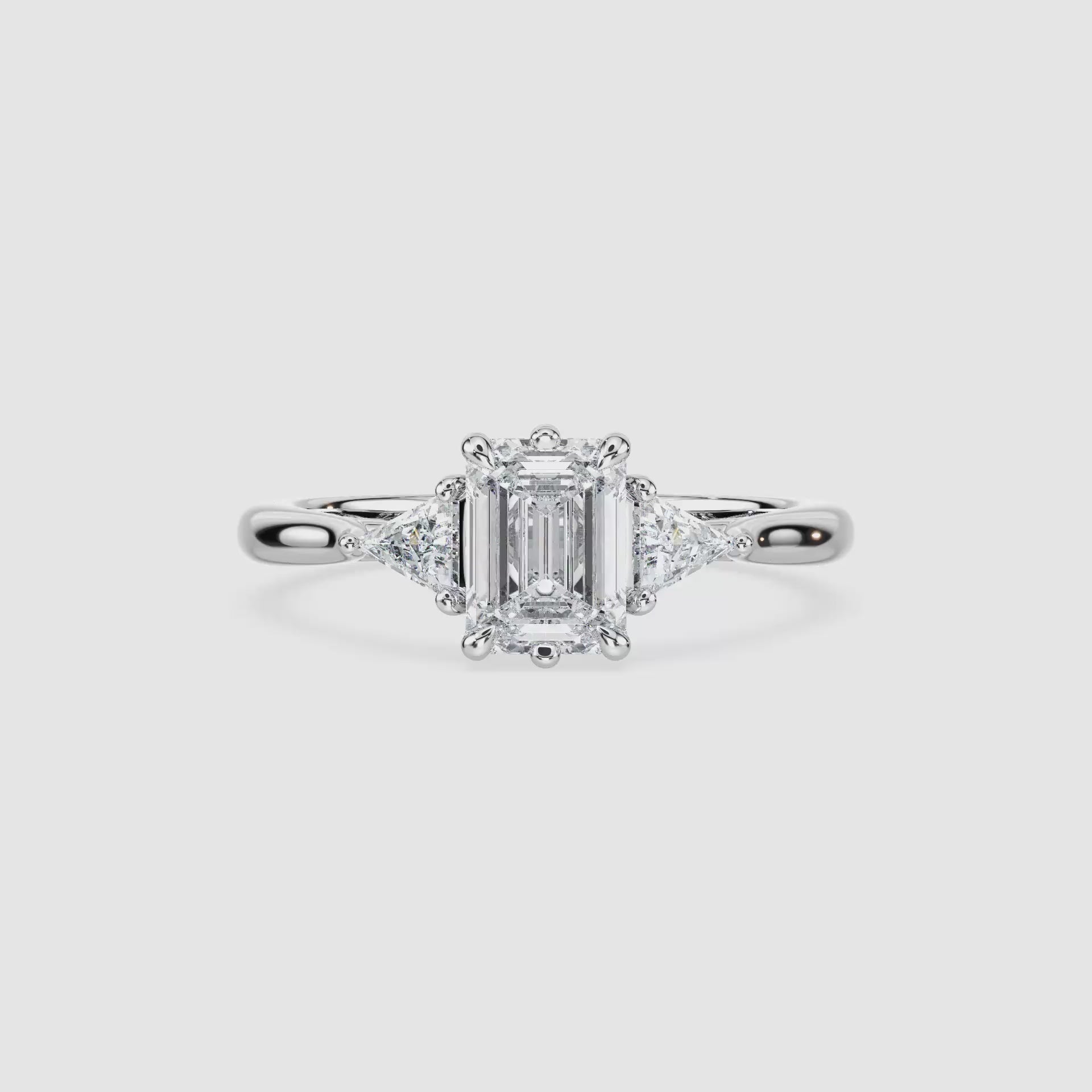 Charlotte Three Stone Ring
