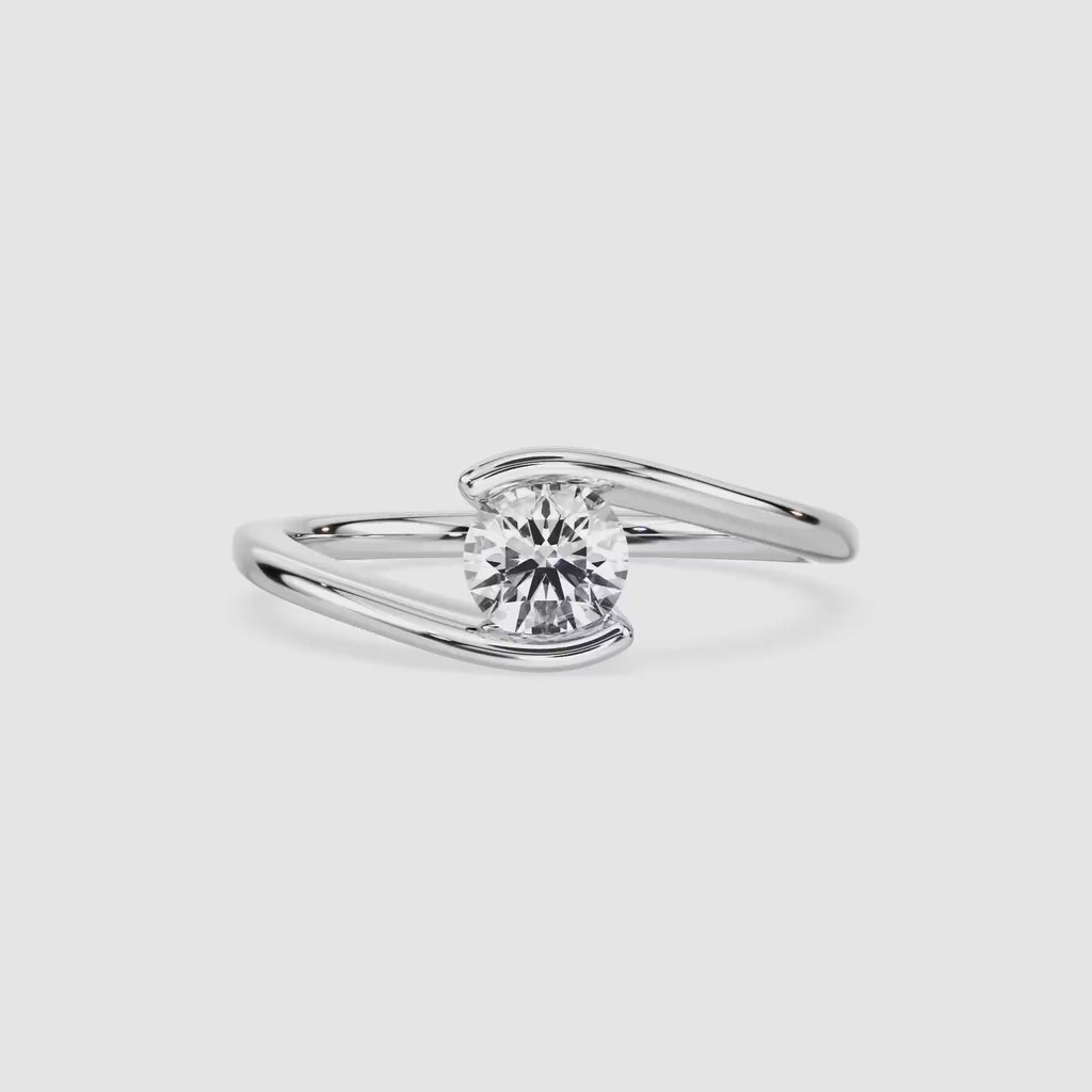 Serenity Solitaire Ring