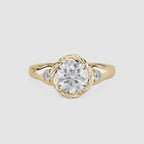 Woven Halo Ring