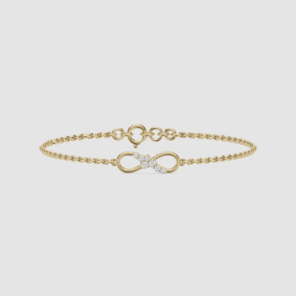 Infinity Diamond Bracelet