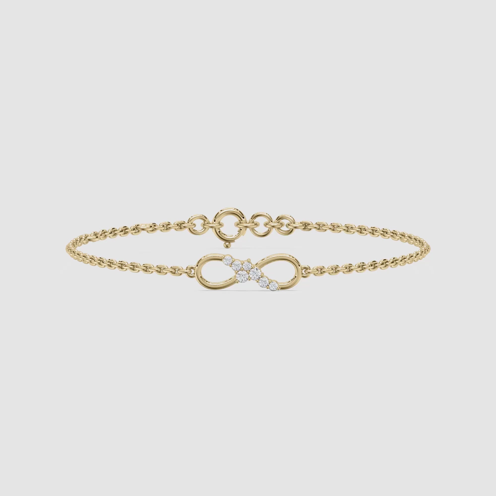 Infinity Diamond Bracelet